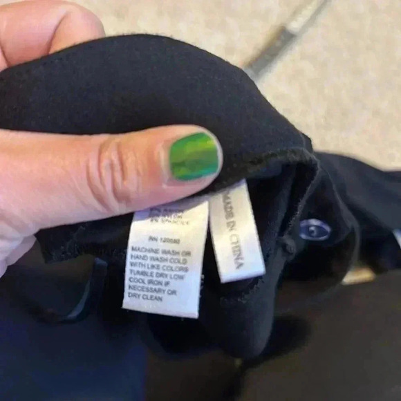 Stich Fix Amanda & Chelsea Black Career Work Dress Pants Size 14 - Picture 8 of 8